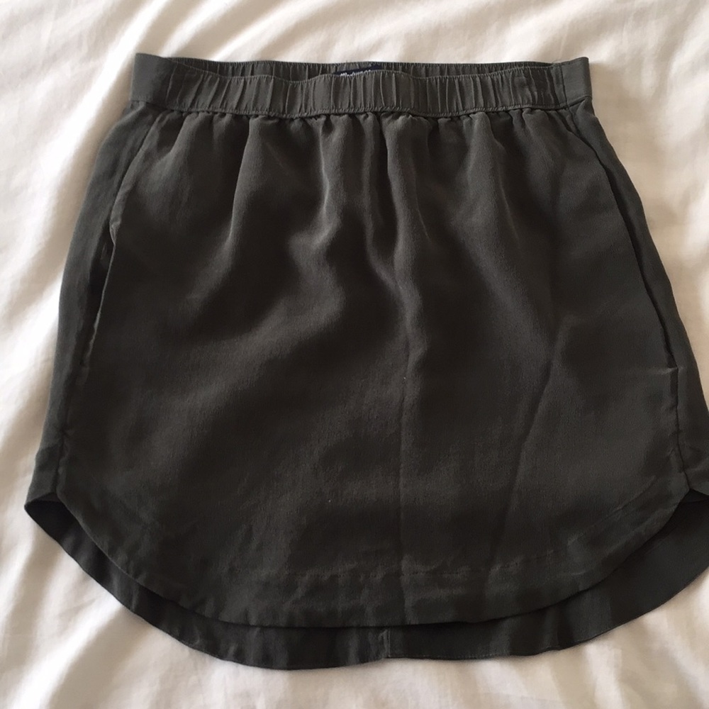 Madewell Silk Skirt